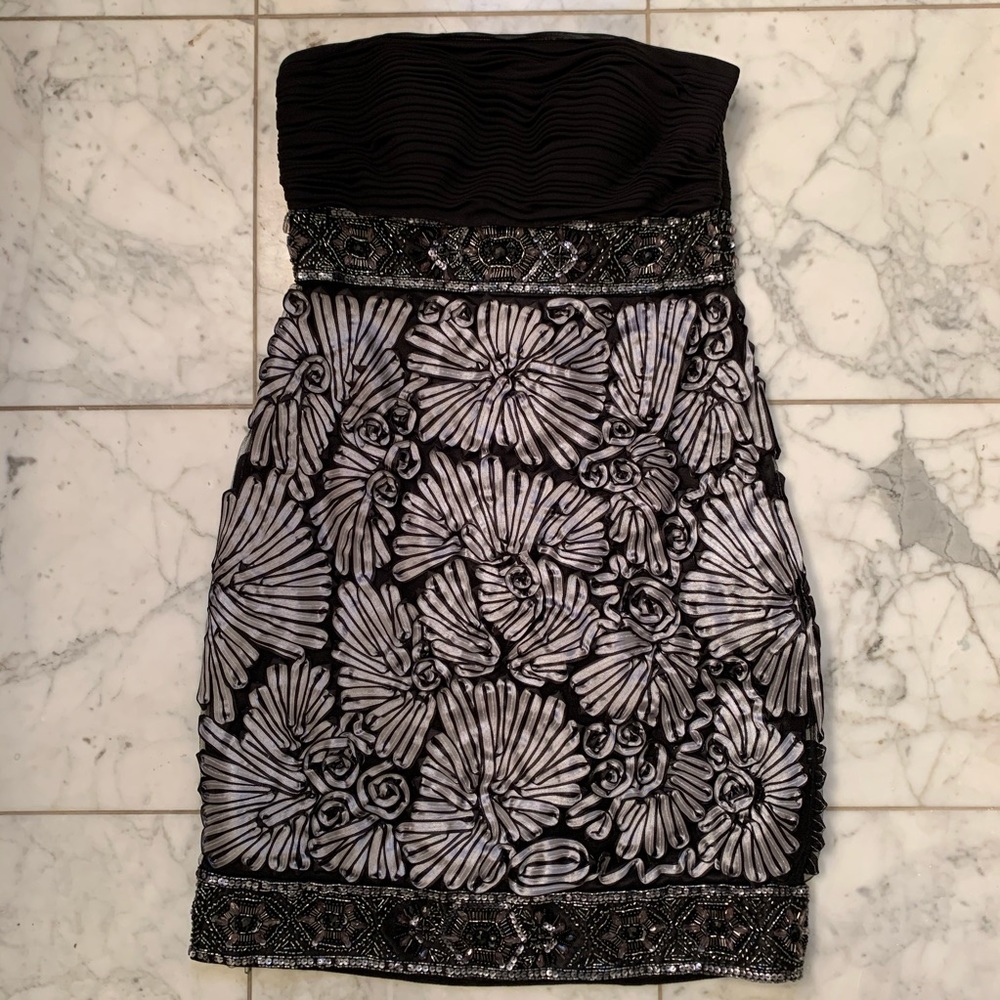 Sue Wong Strapless Dress